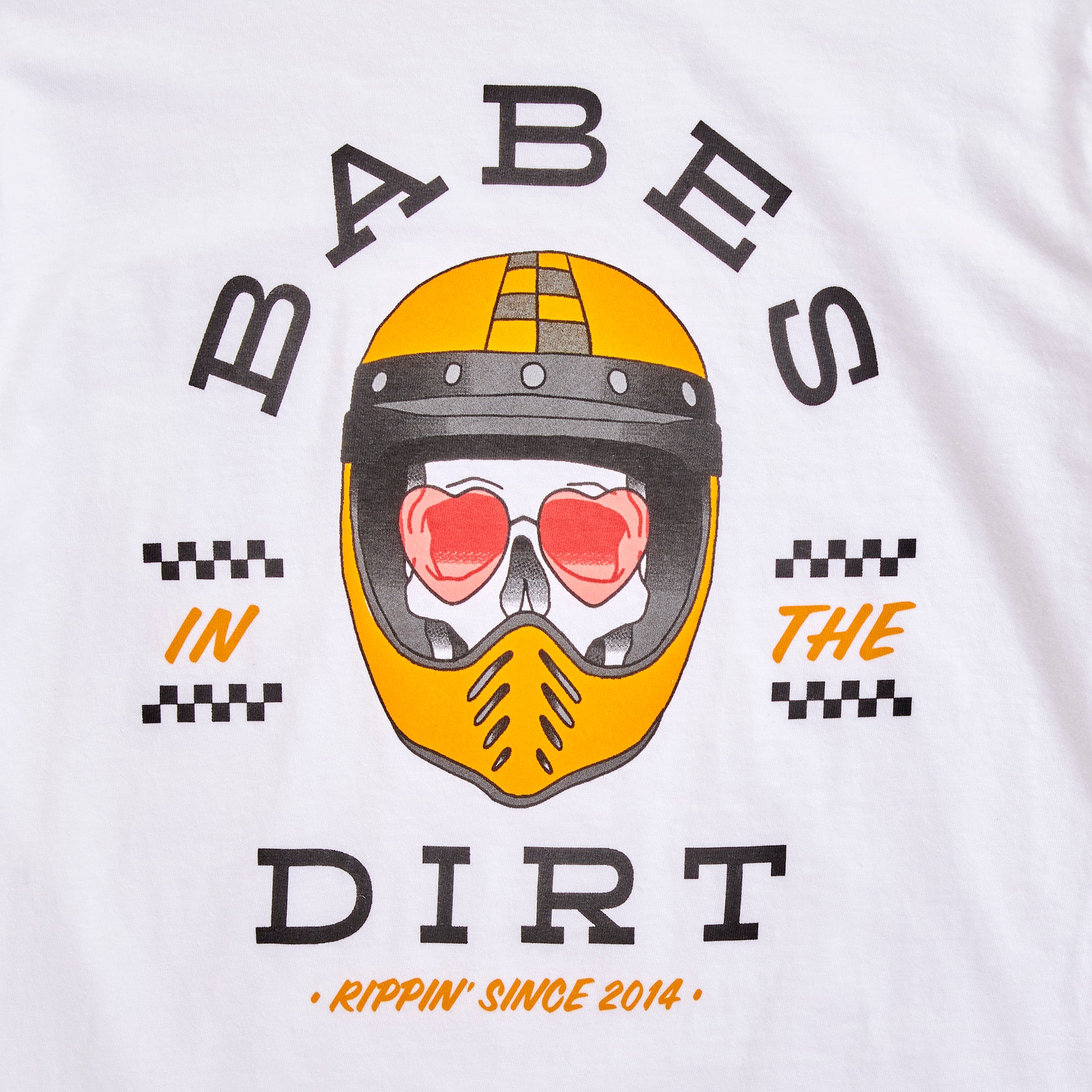 Ride Dirty L/S Tee - White