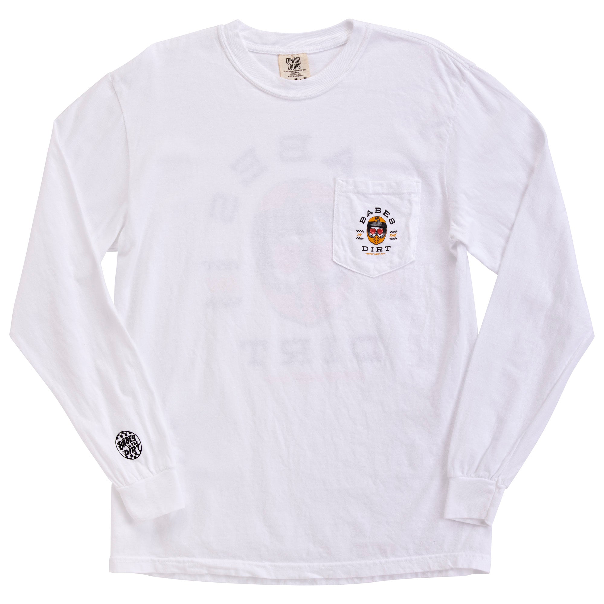 Ride Dirty L/S Tee - White