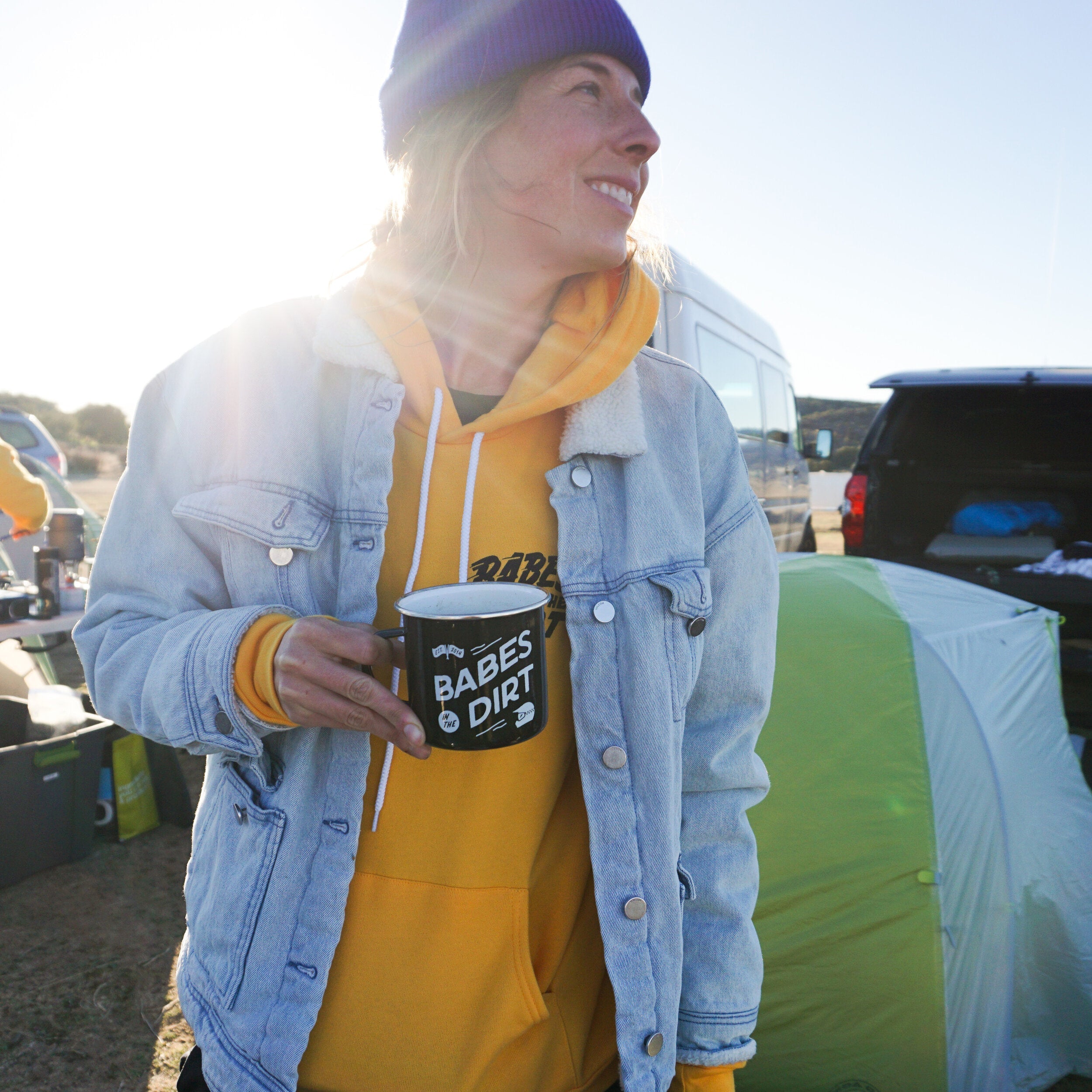 Babes in the Dirt Camp Mug