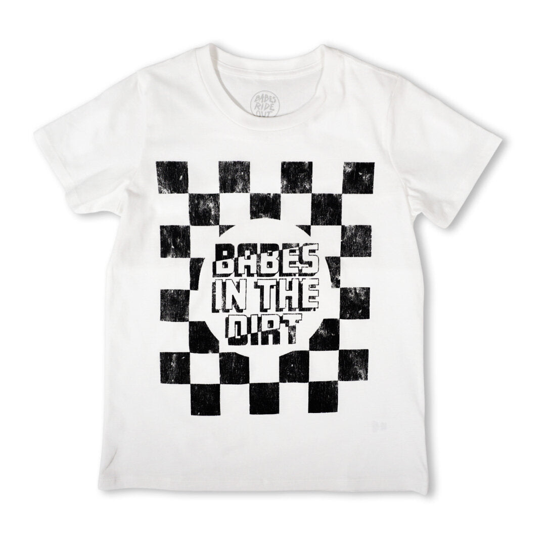 Finish Line Tee - White