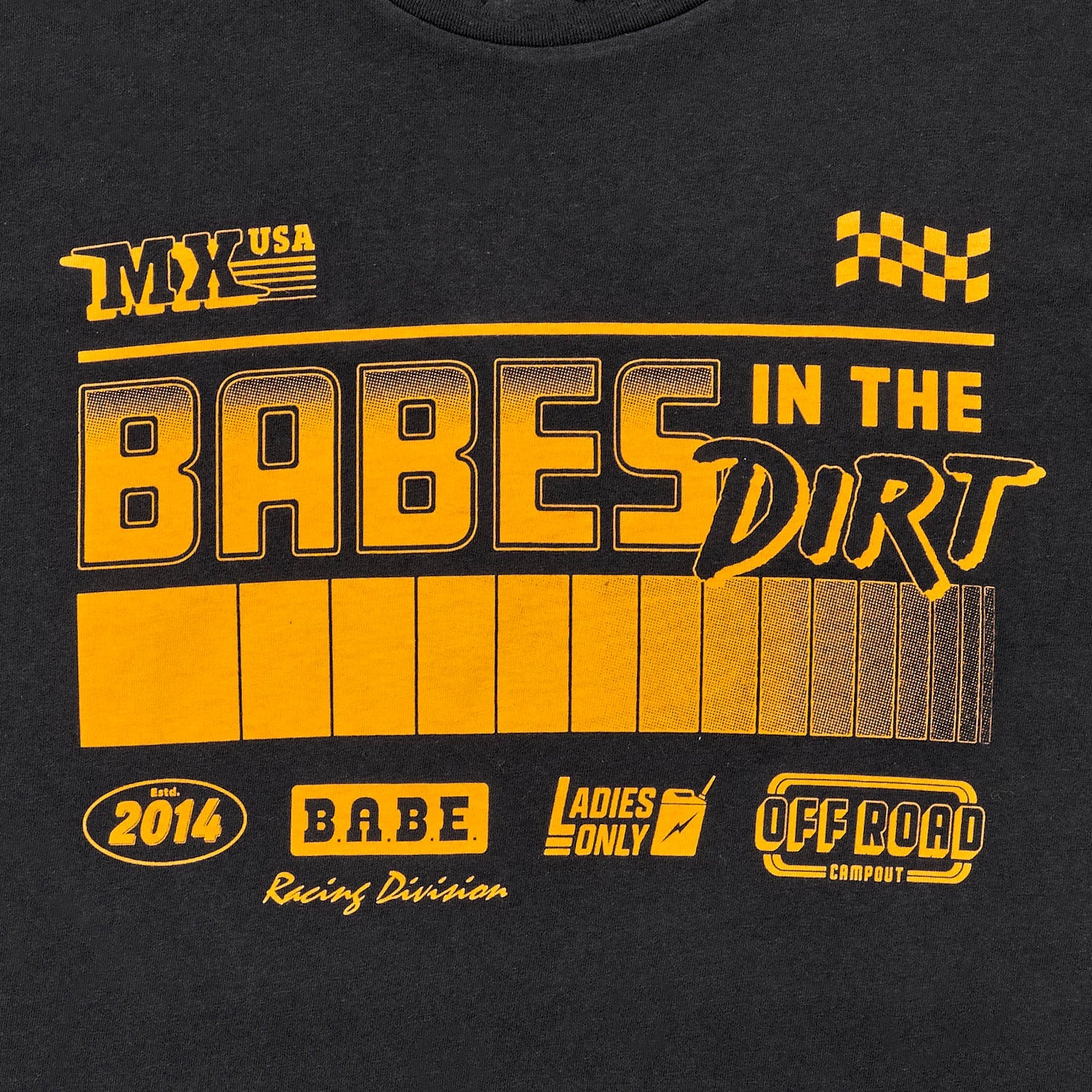 Race Division Tee - Black