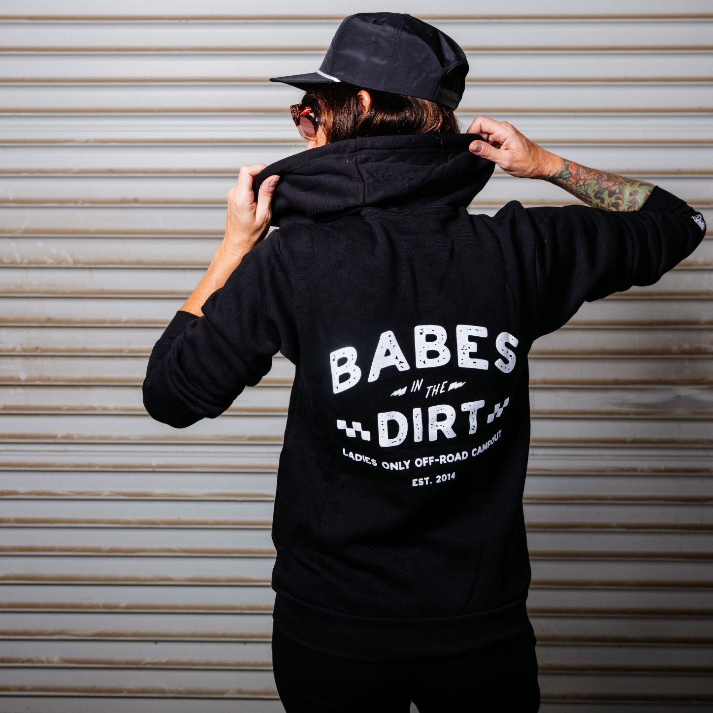 Level Up Zip Hoodie - Black