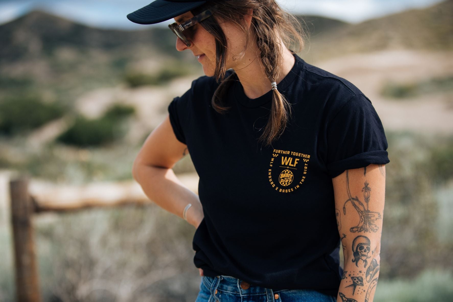 WLF Babe Tee - Black