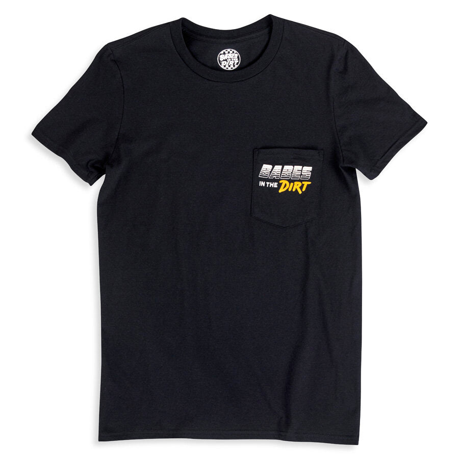 Dirt Camp Pocket Tee - Black